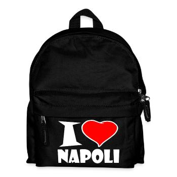 Napoli - Kinder Rucksack - Schwarz - Vorne