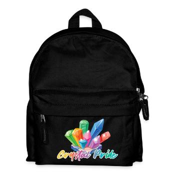 Crystal Pride - cristaux colorés - Sac à dos Enfant - noir - Devant