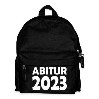 Abitur 2023 - Kinder Rucksack - Schwarz - Vorne