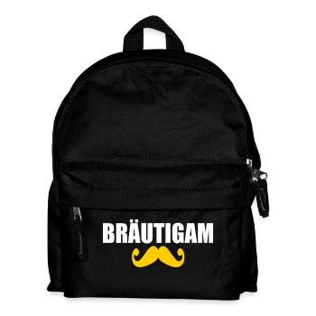 bräutigam - Kinder Rucksack - Schwarz - Vorne