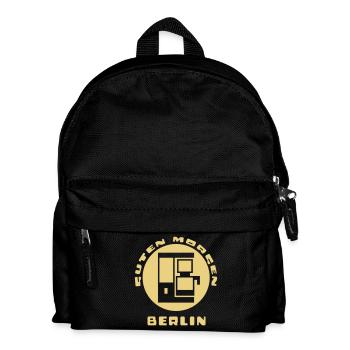Berlin Guten Morgen Kaffeetasse - Kinder Rucksack - Schwarz - Vorne