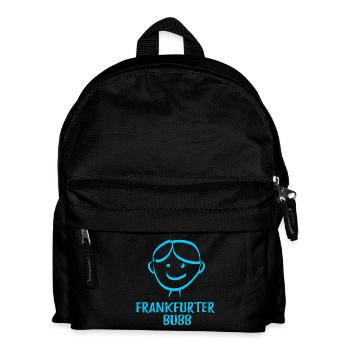 Frankfurter Bubb - Kinder Rucksack - Schwarz - Vorne