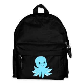 calmars bébé - Sac à dos Enfant - noir - Devant