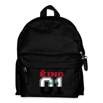 land partner king 01 prince Irak - Kinder Rucksack - Schwarz - Vorne