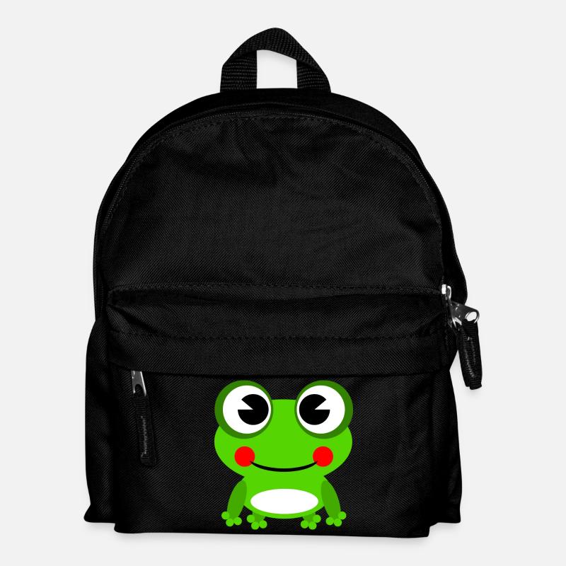 Frosch - Kinder Rucksack - Schwarz