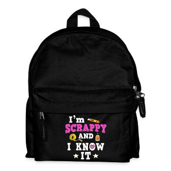 Je suis Scrappy et je le sais - Sac à dos Enfant - noir - Devant