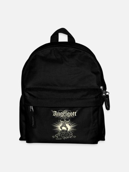 Angel Shirt Angelgott RAHMENLOS - Kinder Rucksack - Schwarz