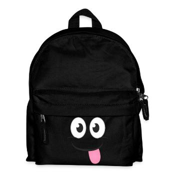 VISAGE NAUGHTY - Chemises cadeaux drôles de bandes dessinées - Sac à dos Enfant - noir - Devant