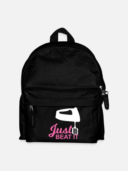 Just beat! - Gift - Kids' Backpack - black