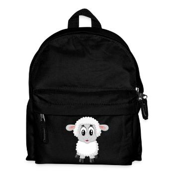 Sheep Baby Lamb - Kids' Backpack - black - Front
