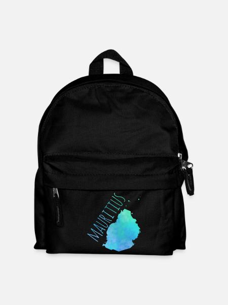 Mauritius - Kinder Rucksack - Schwarz
