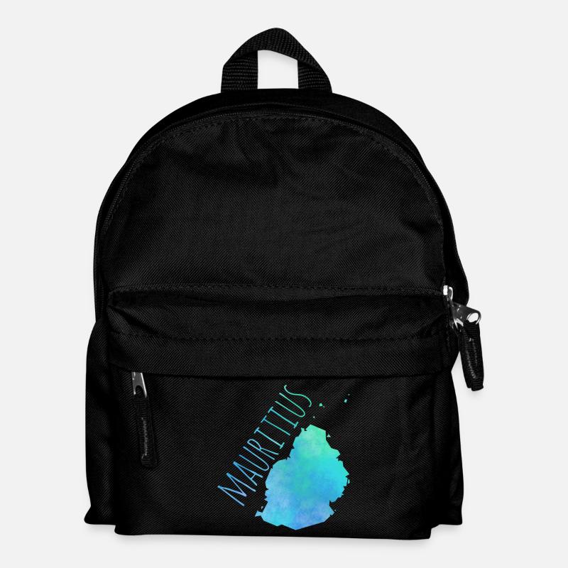 Mauritius - Kinder Rucksack - Schwarz