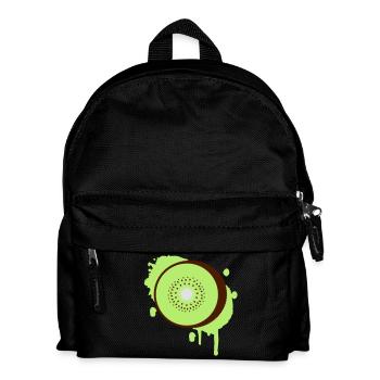 Kiwi graffiti - Kids' Backpack - black - Front