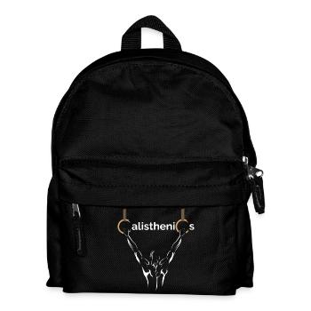 calisthenics cali sports athlet fitness natural - Kinder Rucksack - Schwarz - Vorne