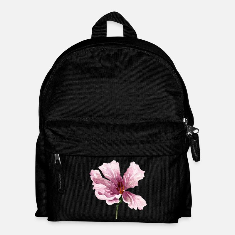 fleur - Sac à dos Enfant - noir