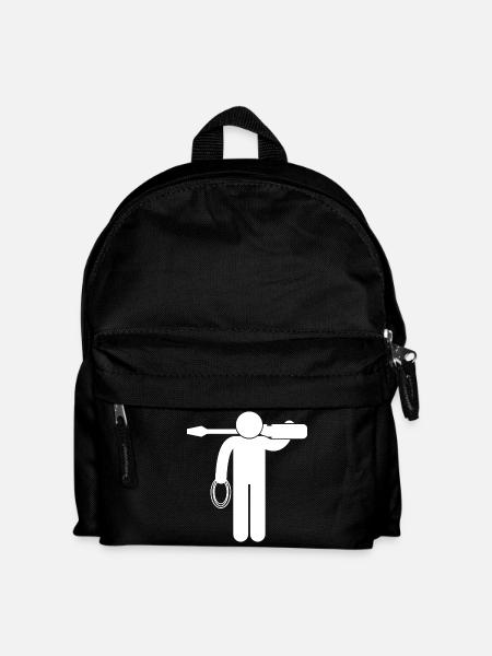 Elektroniker Elektriker Elektrotechniker - Kinder Rucksack - Schwarz