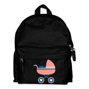 Cadeaux de naissance pour bébé - Sac à dos Enfant - noir - Devant