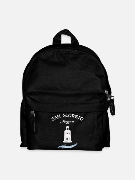 Venise, Phare de San Giorgio Maggiore, Italie - Sac à dos Enfant - noir