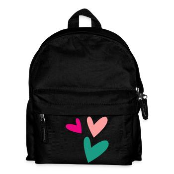 SAINT VALENTINE. bachelorette party. I LOVE YOU. I LOVE YOU. LOVE - Kids' Backpack - black - Front