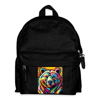 Ours - Sac à dos Enfant - noir - Devant
