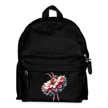 Ballet dancer with tutu - Kids' Backpack - black - Front