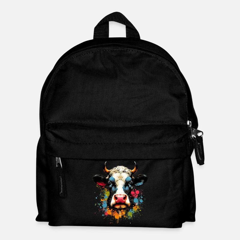 Vache - Sac à dos Enfant - noir