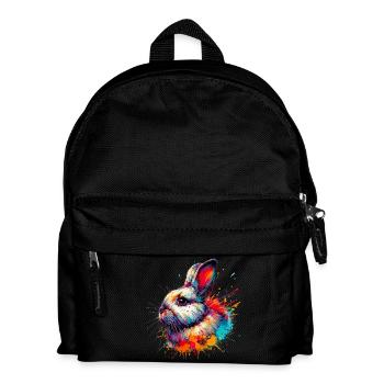 Rabbit - Kids' Backpack - black - Front