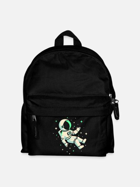 Astronaut - Kinder Rucksack - Schwarz