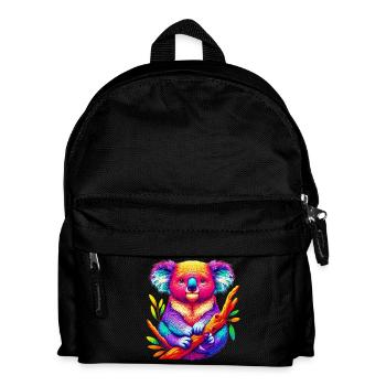 Koala - Kinder Rucksack - Schwarz - Vorne