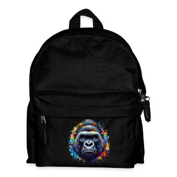 Gorilla - Kids' Backpack - black - Front