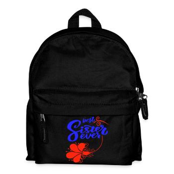 best sister ever - Kinder Rucksack - Schwarz - Vorne