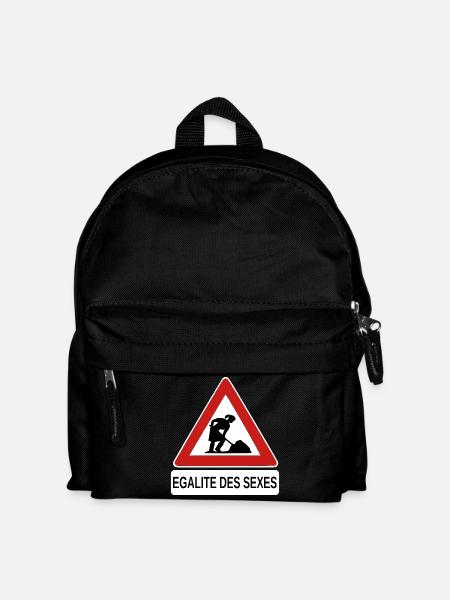 Egalité des sexes - Sac à dos Enfant - noir