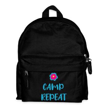 Camp Répéter des dictons sympas vacances fan d’anglais - Sac à dos Enfant - noir - Devant