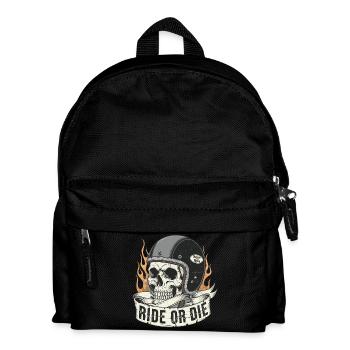 Ride or Die - Kids' Backpack - black - Front