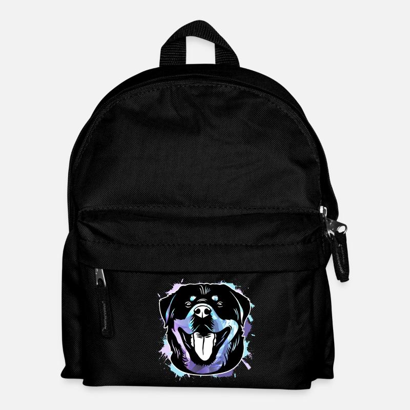 Rottweiler  - Kinder Rucksack - Schwarz