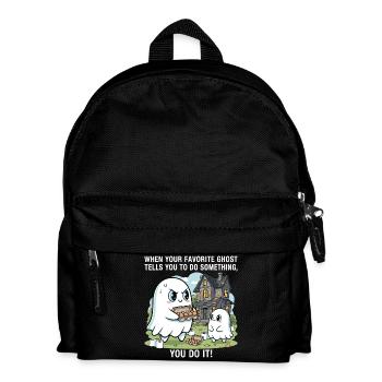 Mein Lieblingsgeist - Kinder Rucksack - Schwarz - Vorne