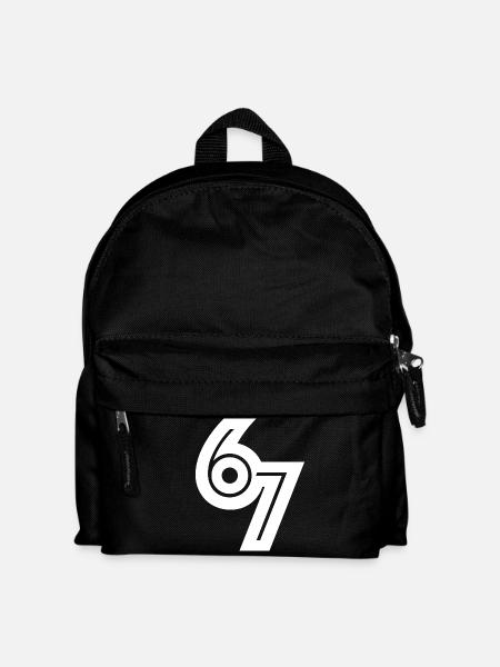 67_meme - Kids' Backpack - black
