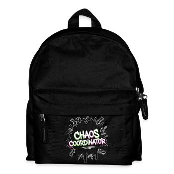 Chaos Coordinator - Kids' Backpack - black - Front