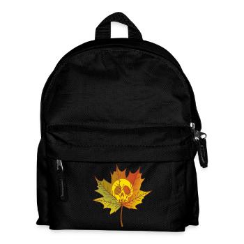 Dead leaf - Kids' Backpack - black - Front