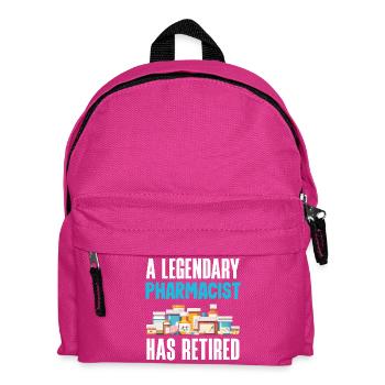 Apotheker Pharmazeutisch-technischer - Kinder Rucksack - Fuchsia - Vorne