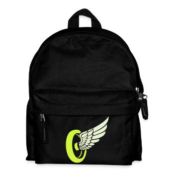 Wheel Wing - Kids' Backpack - black - Front