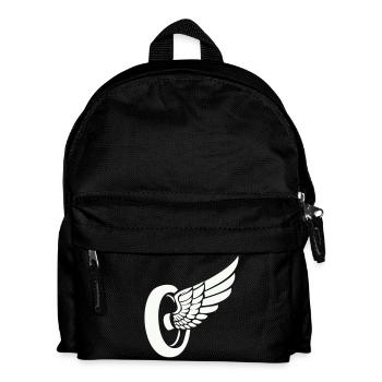 Tire Wings - Kids' Backpack - black - Front