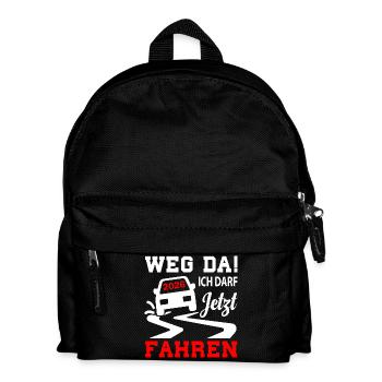 Driving License 2026 Driving Test Driving License Test - Kids' Backpack - black - Front
