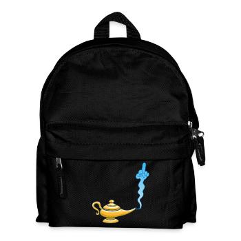 Der böse Genie - Kinder Rucksack - Schwarz - Vorne