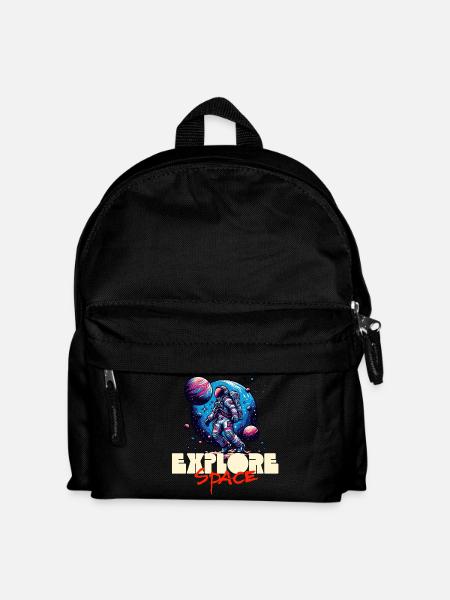 Explore Space Astronaut - Kids' Backpack - black