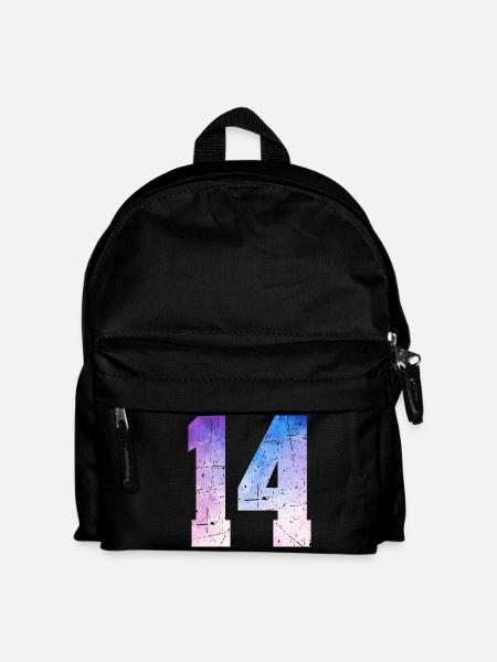 Ausgabe 14 – 14. Jubiläumsgeschenk - Kinder Rucksack - Schwarz