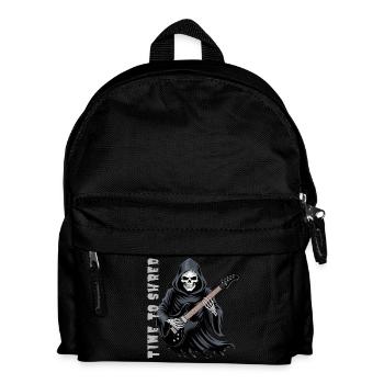 Grim Reaper Rockt Die Gitarre - Kinder Rucksack - Schwarz - Vorne