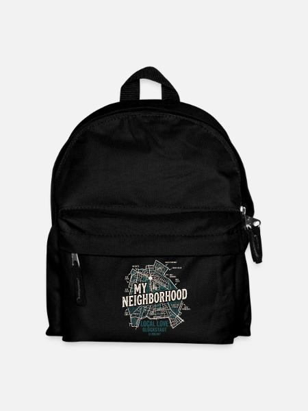 Glückstadt Heimat - Kinder Rucksack - Schwarz