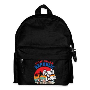 Dominican Republic Flag Dom Rep Pride - Kids' Backpack - black - Front