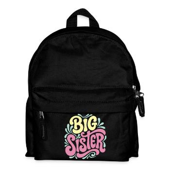 Big Sister Celebration - Kids' Backpack - black - Front